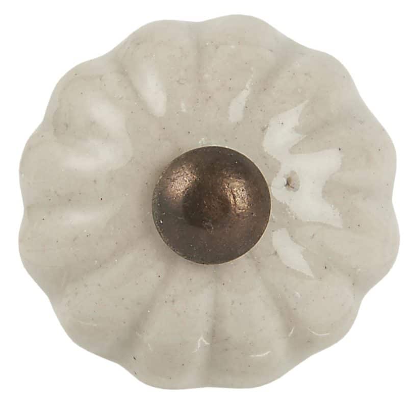Knopp creme liten IB