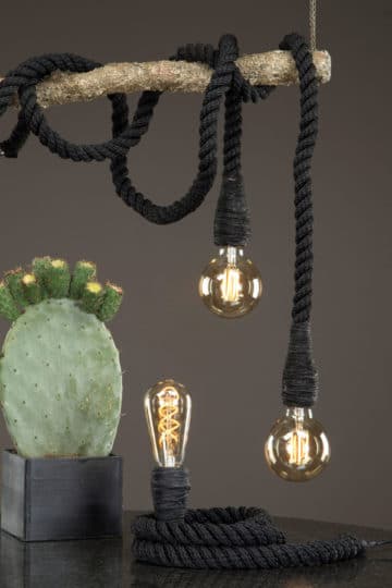 Lampa REP svart