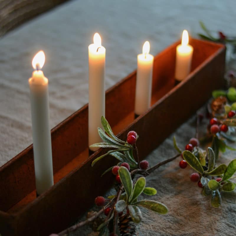 Girlang vinterskog 130cm