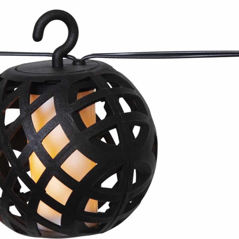 Solcell – ljusslinga FLAME