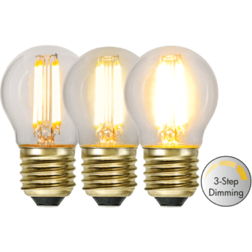 LED-LAMPA E27  3-STEP - klickdimmer - Bild 2