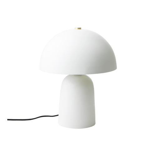 Fungi bordslampa VIT