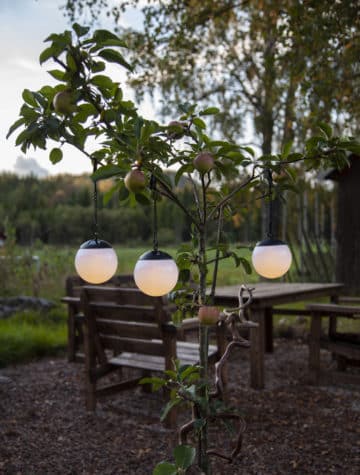 solcellsbelysning Globus 3pack - Bild 5