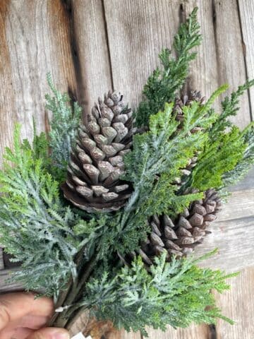 Cypressbukett, droppkrans - Bild 3
