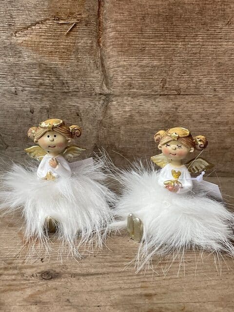 Ängel med fluffig kjol, mix