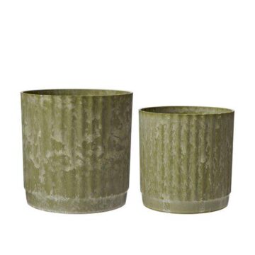 Kruka grön 15cm - Bild 2