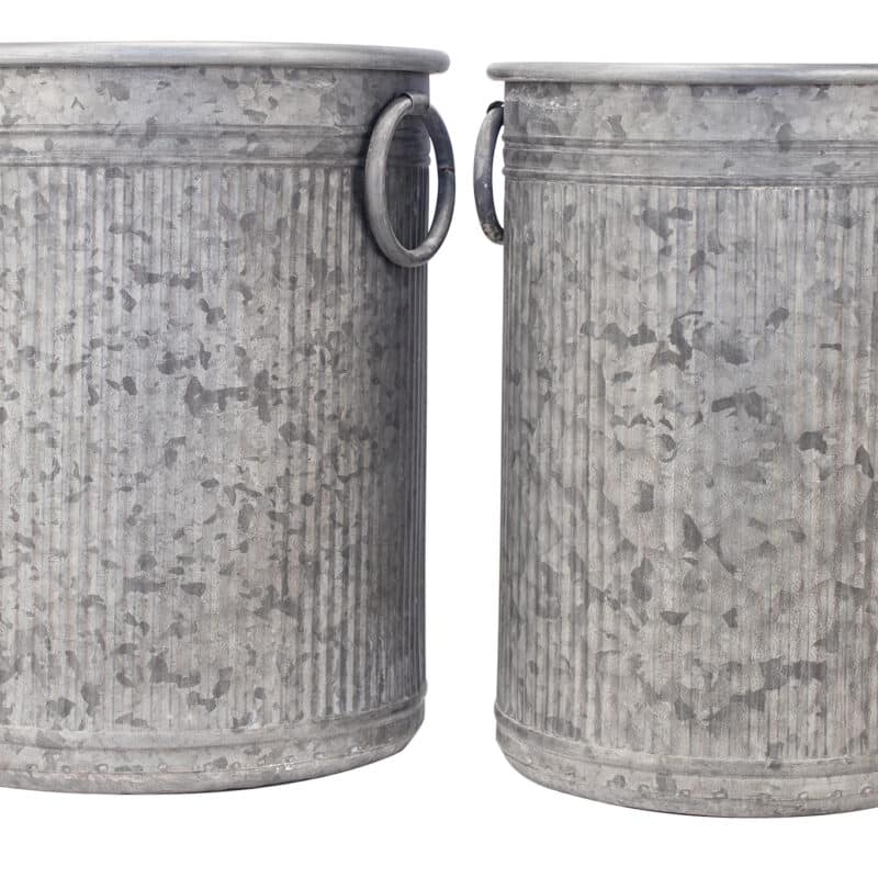 Zinkkruka med handtag M D 23 cm