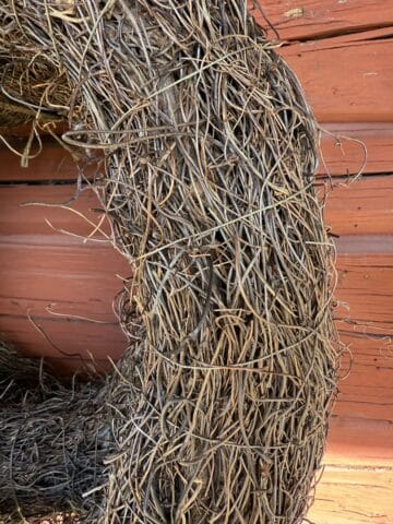 Krans brun 50cm - Bild 4