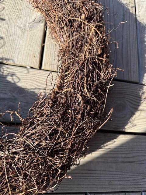 Krans brun 50cm