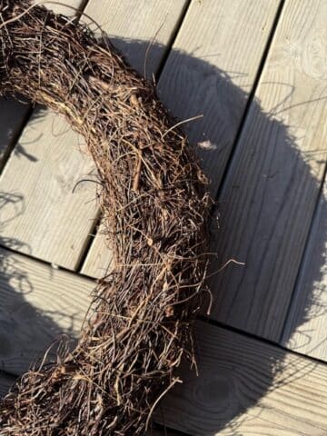 Krans brun 50cm - Bild 3