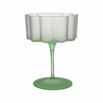 Cocktail dessertglas grön