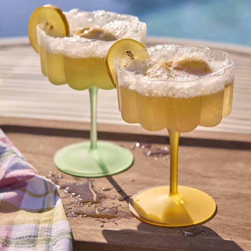 Cocktail dessertglas grön