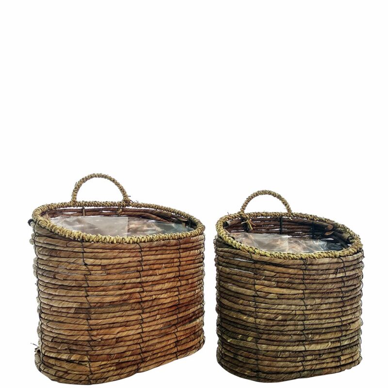 Vägghängd korg / ampel H 28cm