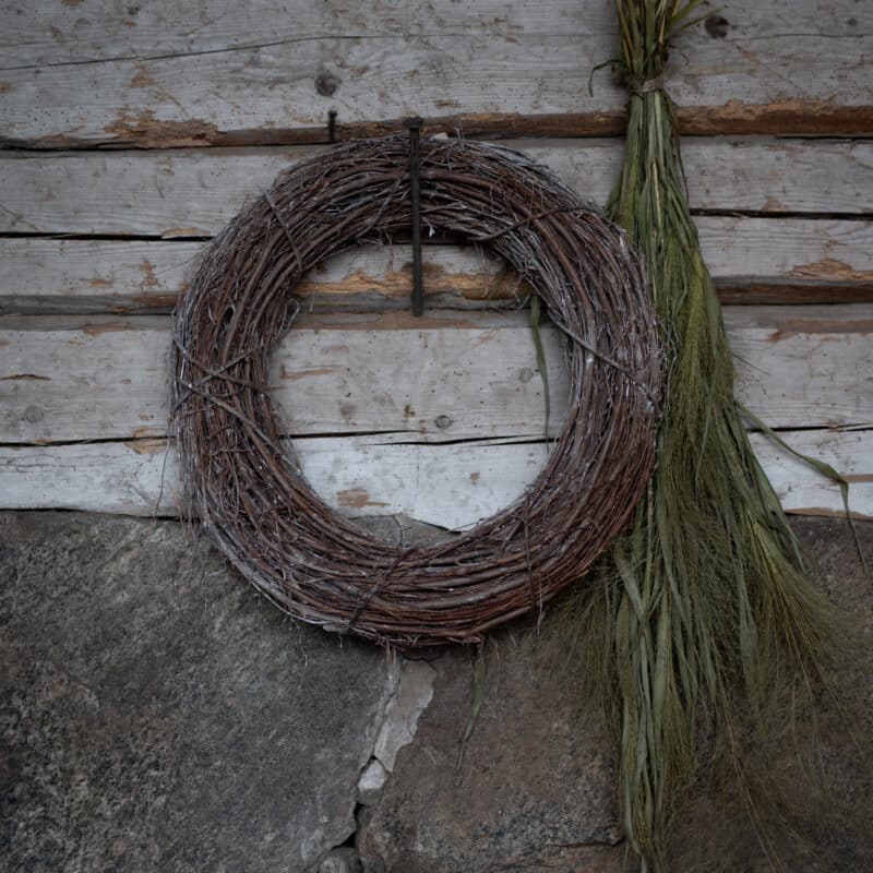 Krans Naturgrå 30cm