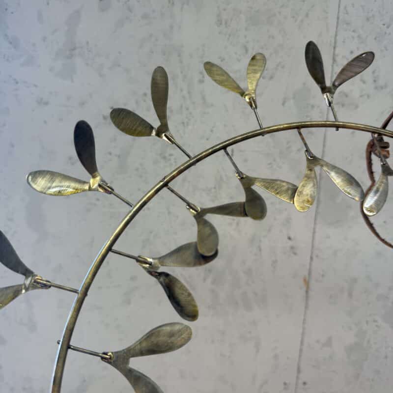 Krans Antik mässing D35cm