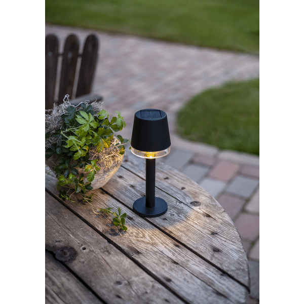 Solcellsdekoration liten lampa