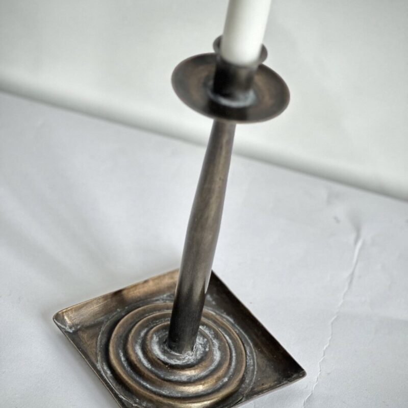 Ljusstake antik mässing 25cm