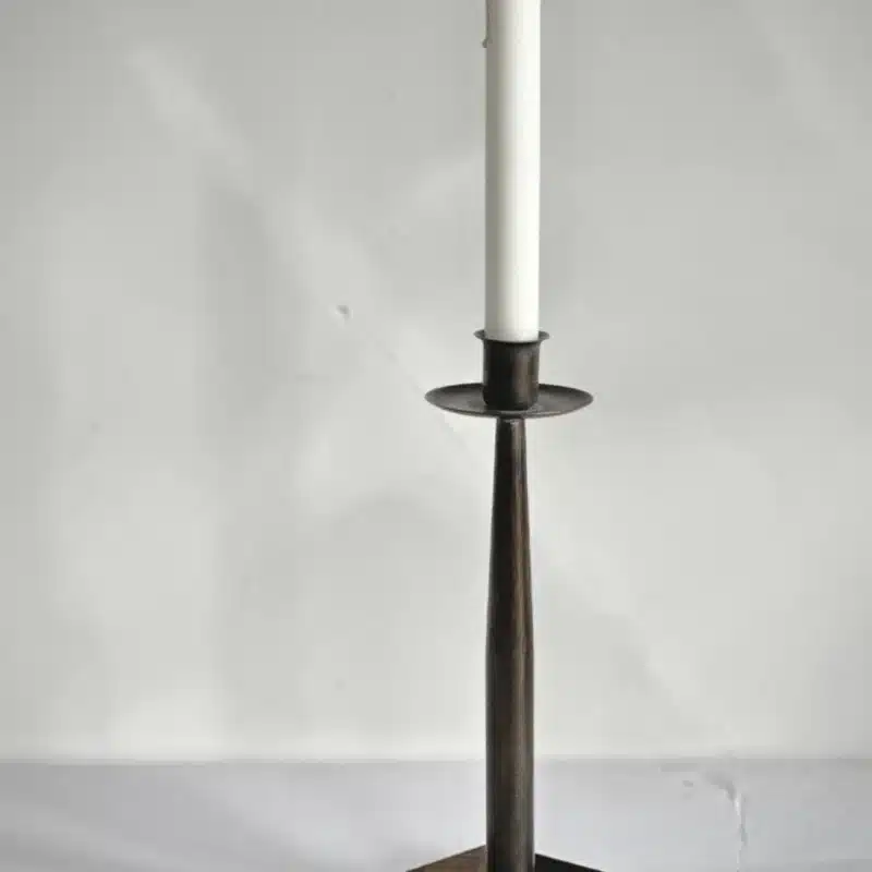 Ljusstake antik mässing 25cm