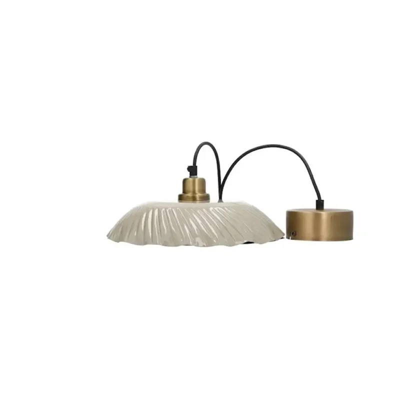 Taklampa Lias Sandbeige