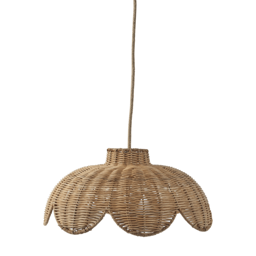 Lampskärm natur flower 40cm