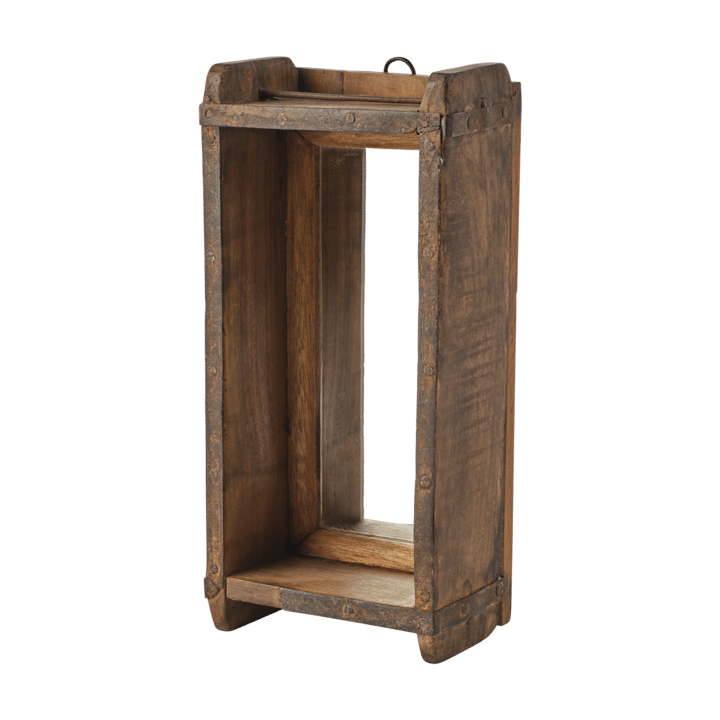 Spegel i murstensform