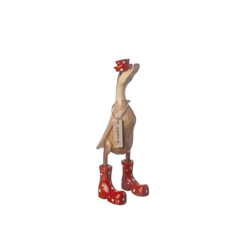 Anka i bambu 25 cm