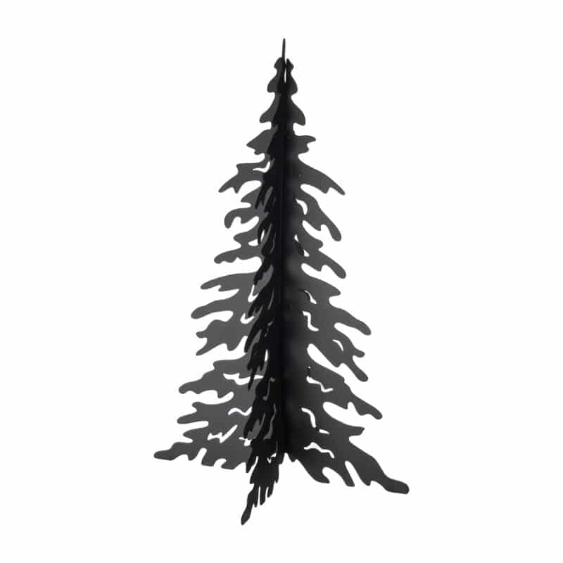 Metallgran Svart 20cm