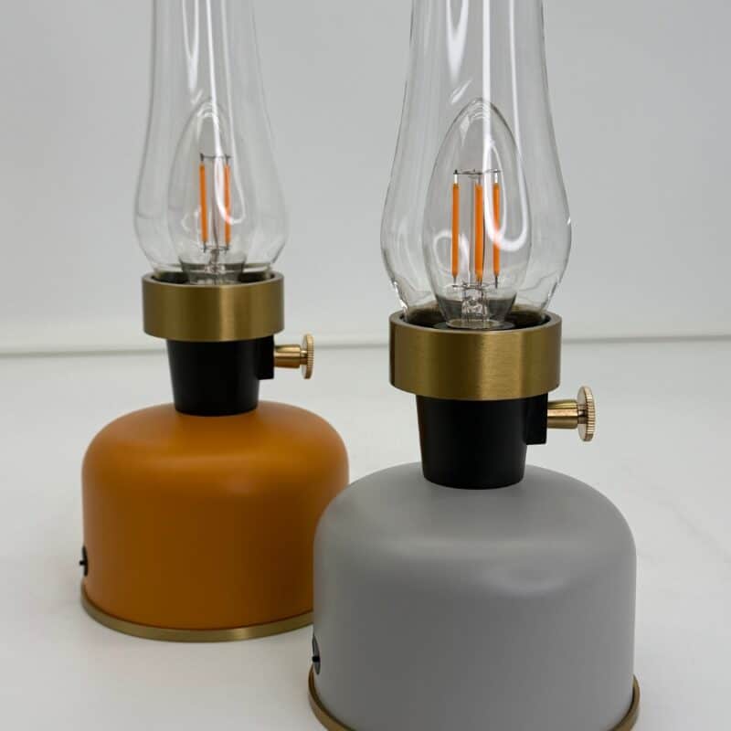 Portabel lampa senapsgul